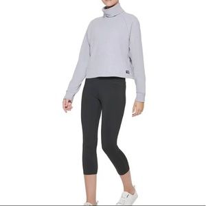 Calvin Klein Performance Ribbed Long Sleeve Turtle Neck